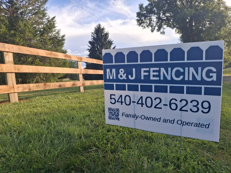 Beautiful split rail fence installation