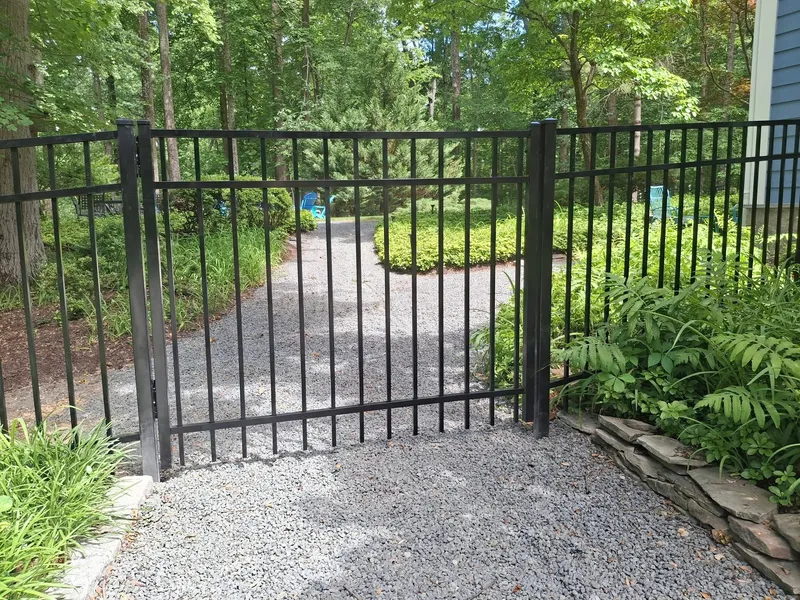 Aluminum 3 Rail Fence