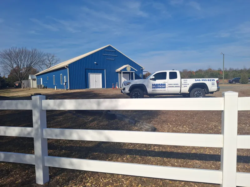 Vinyl Ranch Rail Fence
